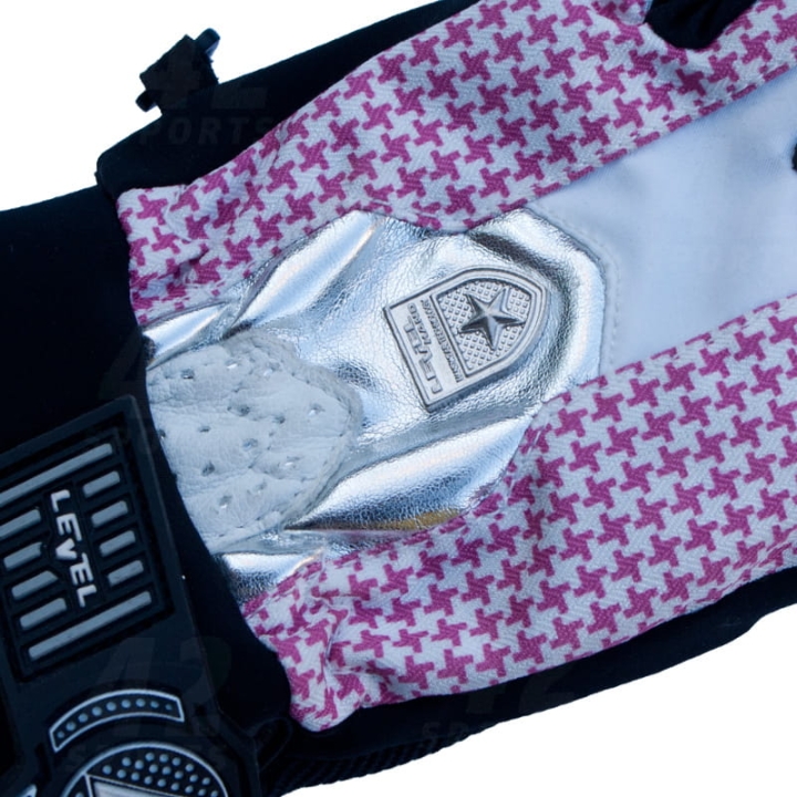 rękawice snowboardowe Suburban LEVEL pink