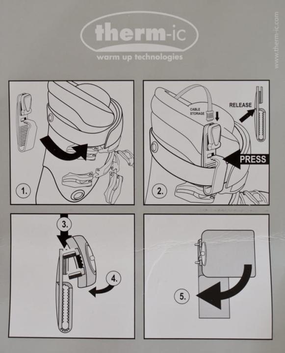rzep Power Strap Adapter THERM-ic