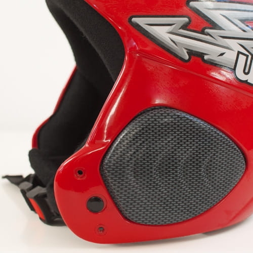 kask JR UVEX czerwony