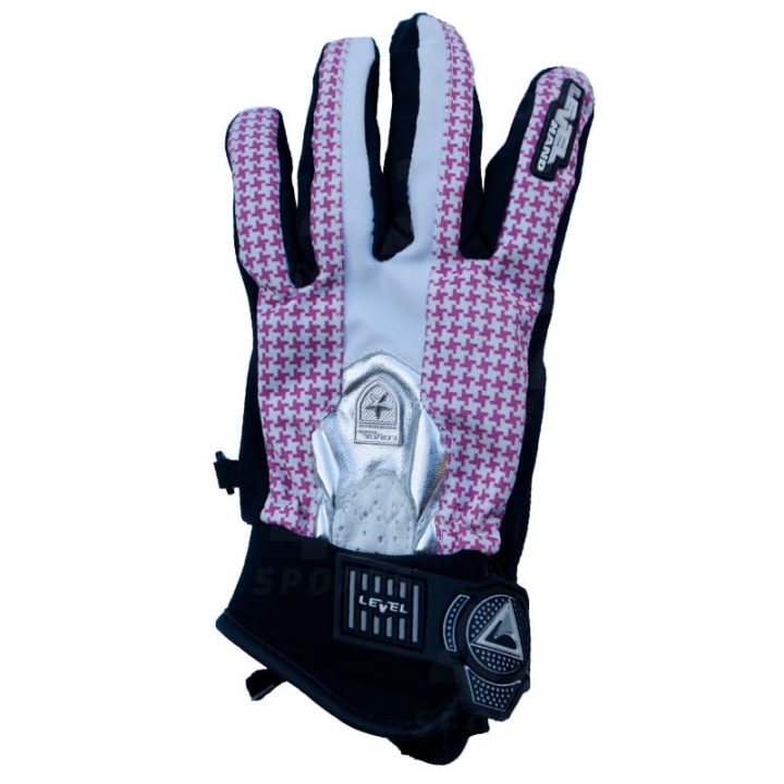 rękawice snowboardowe Suburban LEVEL pink