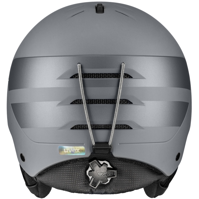 Kask UVEX Wanted tył, system regulacji IAS i zapięcie do gogli.