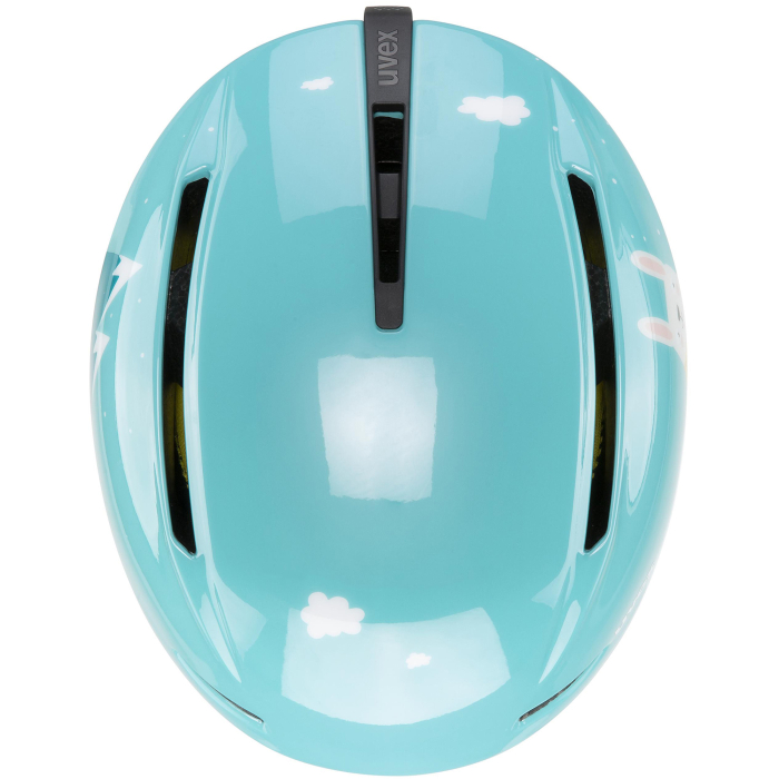 UVEX Viti Króliczek widok z góry, pasywny system wentylacji, rozmiar 51-55 cm.