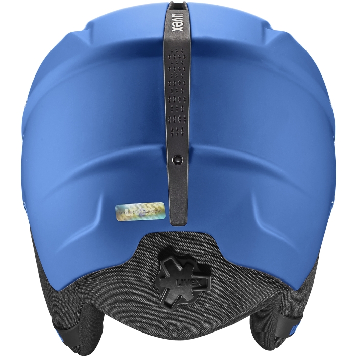 Tył kasku UVEX Viti – system regulacji IAS i zapięcie monomatic dla idealnego dopasowania.