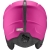 Tył kasku UVEX Viti w różowym macie – system regulacji IAS i uchwyt na gogle.