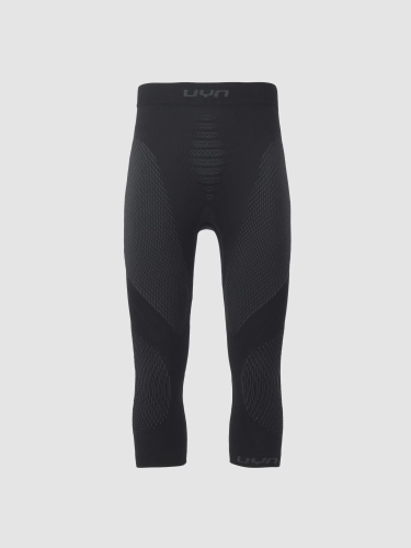 Getry termoaktywne 3/4 UYN Evolutyon+ męskie czarne, widok z przodu. Idealne na High Activity.