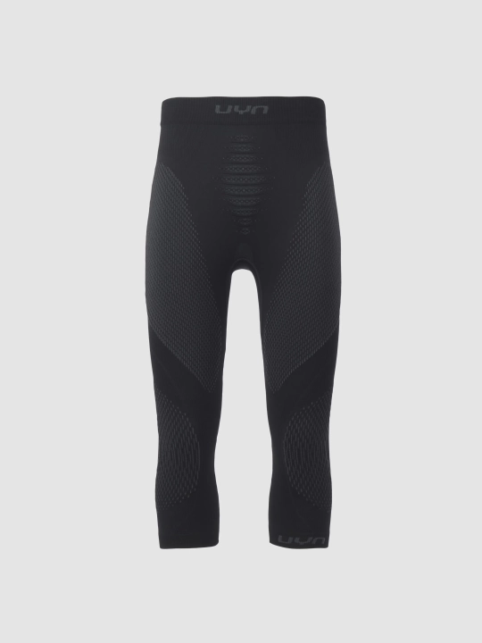 Getry termoaktywne 3/4 UYN Evolutyon+ męskie czarne, widok z przodu. Idealne na High Activity.