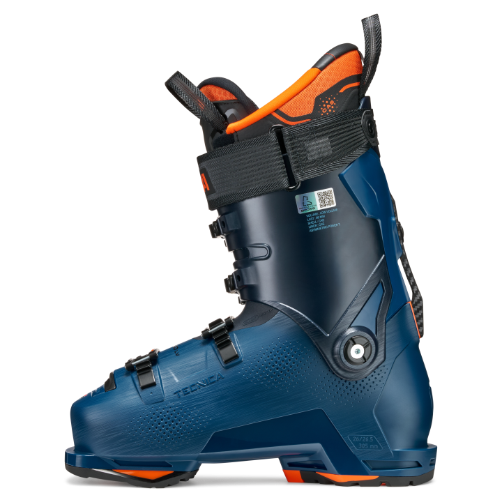 Buty TECNICA Mach1 LV 120 TD2 GW, widok wewnętrzny. Skorupa C.A.S. z technologią Quick Instep.
