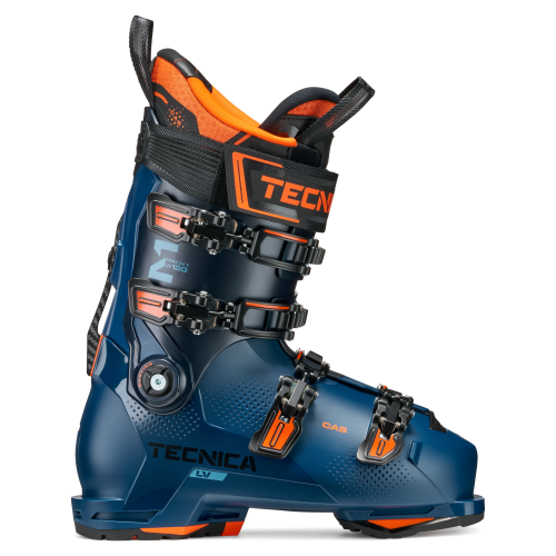 Buty TECNICA Mach1 LV 120 TD2 GW, widok zewnętrzny. Last 98 mm (LV) dla precyzji.