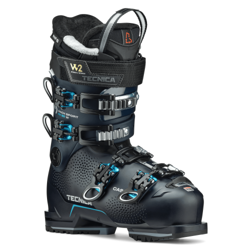 Damski but narciarski TECNICA Mach Sport HV 85 W GW (Flex 85), widok z przodu 3/4.