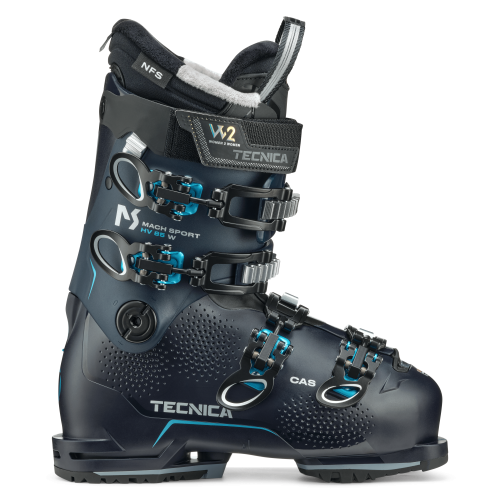 TECNICA Mach Sport HV 85 W GW, widok zewnętrzny. Duża objętość (HV, 103 mm).