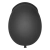 Kask SMITH Scout Jr. MIPS (Matte Black), widok z góry. 8 stałych otworów wentylacyjnych.