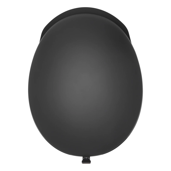 Kask SMITH Scout Jr. MIPS (Matte Black), widok z góry. 8 stałych otworów wentylacyjnych.