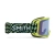 Gogle SMITH Daredevil OTG (Electric Lime), widok z boku. Pasek z silikonowym podkładem, kompatybilność z kaskami.