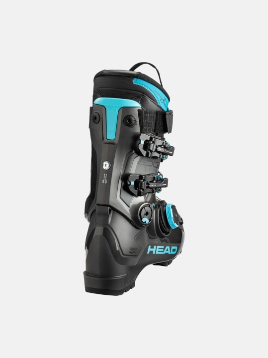 HEAD EDGE 120 HV GW BOA, widok 3/4 z tyłu. Widoczny zintegrowany system Hi-Top tech i skorupa EZ Tech.