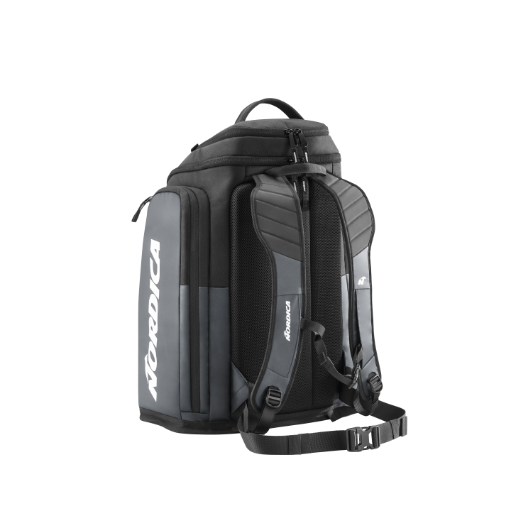 Plecak Nordica Race XL Gear Pack Domme 85L tył 3/4 Airflow Panel