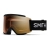 Gogle SMITH Squad XL czarne, widok 3/4, soczewka ChromaPop Photochromic Gold Mirror