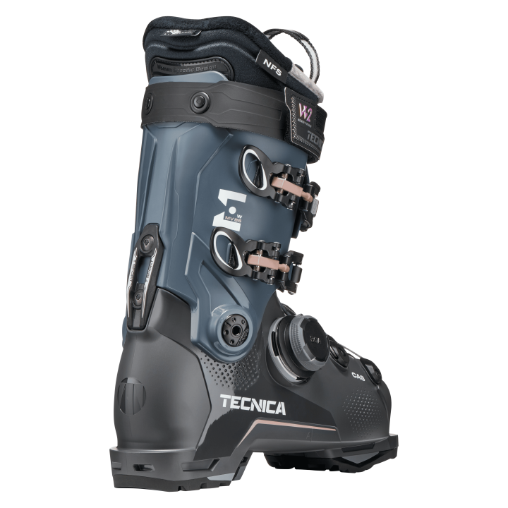 Buty narciarskie Tecnica Mach BOA MV 85 W, widok 3/4 z tyłu, GripWalk