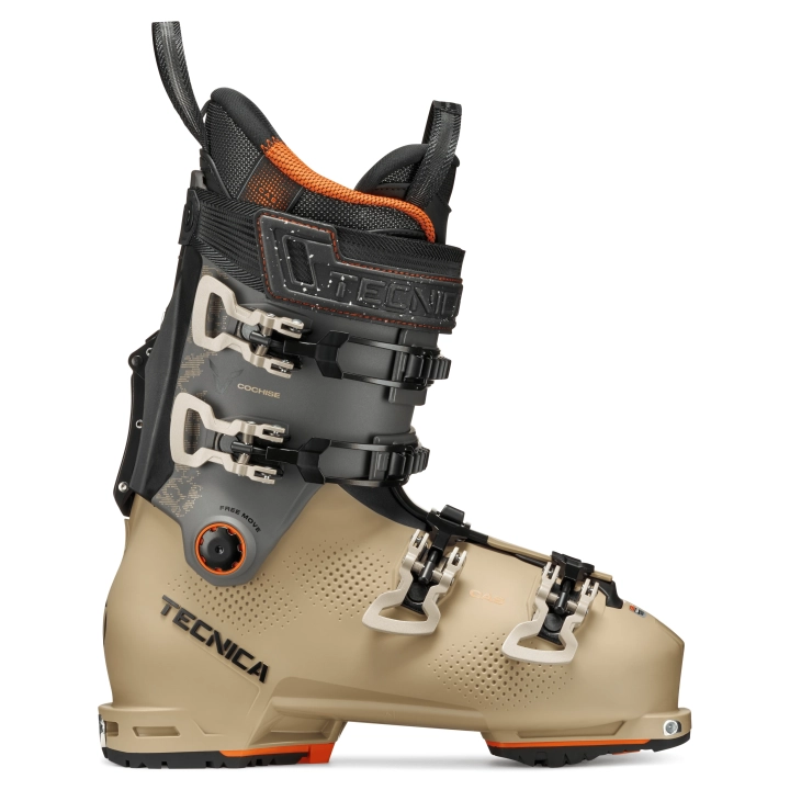 Męskie buty Tecnica Cochise 110 DYN GW, widok z boku, system T-Ride i wkładki DYN