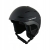 Kask narciarski Blizzard Bormio, widok z przodu, kolor czarno/szary, regulowana wentylacja
