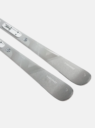 Narty damskie Head E.Pure Joy SLR z wiązaniami JOY 9 GW, widok z góry, technologia Graphene