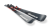 Detal: dzioby nart Nordica Spitfire TI, Multi Radius Sidecut, gotowe do szybkiego wejścia w skręt.
