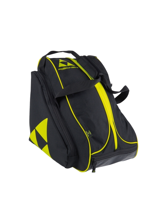 plecak na buty narciarskie  czarno-żółty skibootbag alpine race
