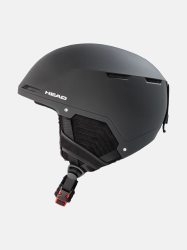 Kask narciarski HEAD Compact Pro 326301 czarny widok z boku