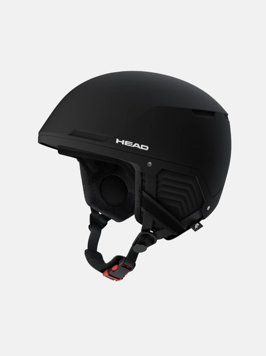 Kask HEAD Compact Pro 326301 Black widok z boku pod kątem 3/4