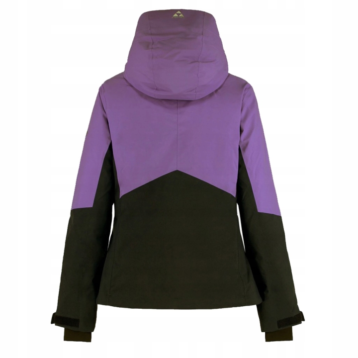 Kurtka narciarska damska FISCHER Stella Jacket Lavender widok z tyłu