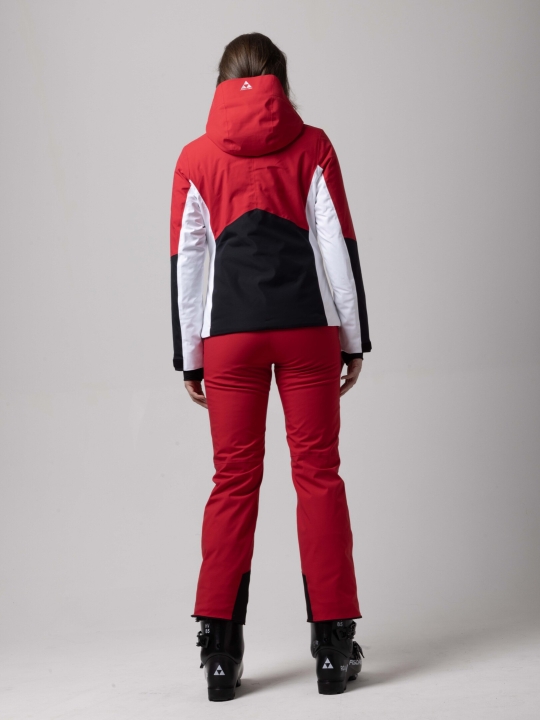 Zimowa kurtka narciarska FISCHER Stella Jacket Magenta damska tył