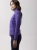 Bluza FISCHER Ivy Hybrid Lady Jacket Lavender damska widok z boku