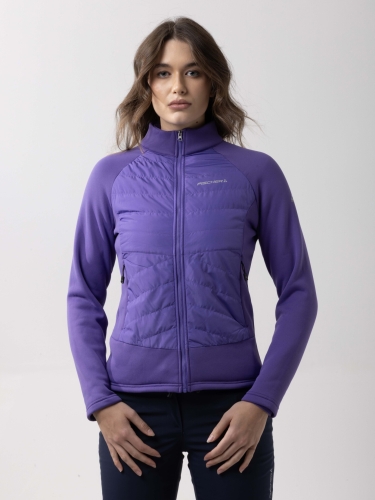 Bluza FISCHER Ivy Hybrid Lady Jacket Lavender damska widok przód