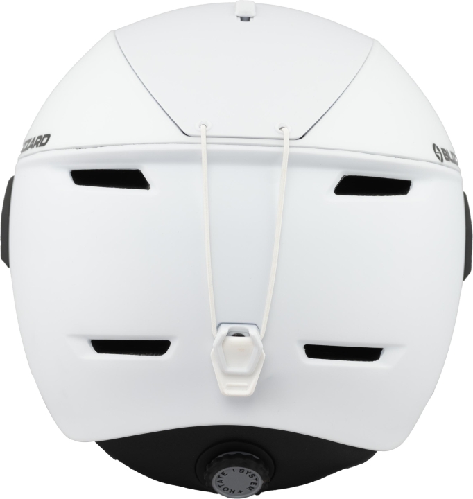 Kask narciarski BLIZZARD Edge W2W WHITE In-Mold widok tył