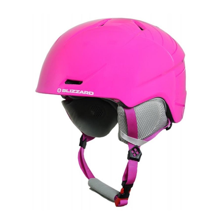 Kask narciarski damski BLIZZARD VIVA SPIDER PINK SHINY widok przód