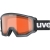 Gogle narciarskie uvex athletic LGL black s2 – szerokie pole widzenia i kanciasty design retro inspirowany latami 80.
