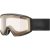 Gogle narciarskie uvex Blast pro V Black Matt z fotochromową szybą variomatic red-clear S0-S4 widok z boku