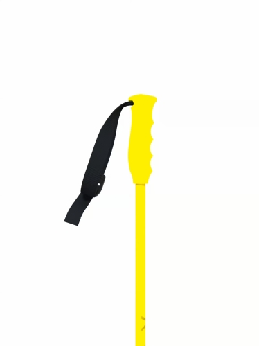 Ergonomiczny uchwyt Junior Grip w kijach One Way zapewniający pewny chwyt podczas jazdy.