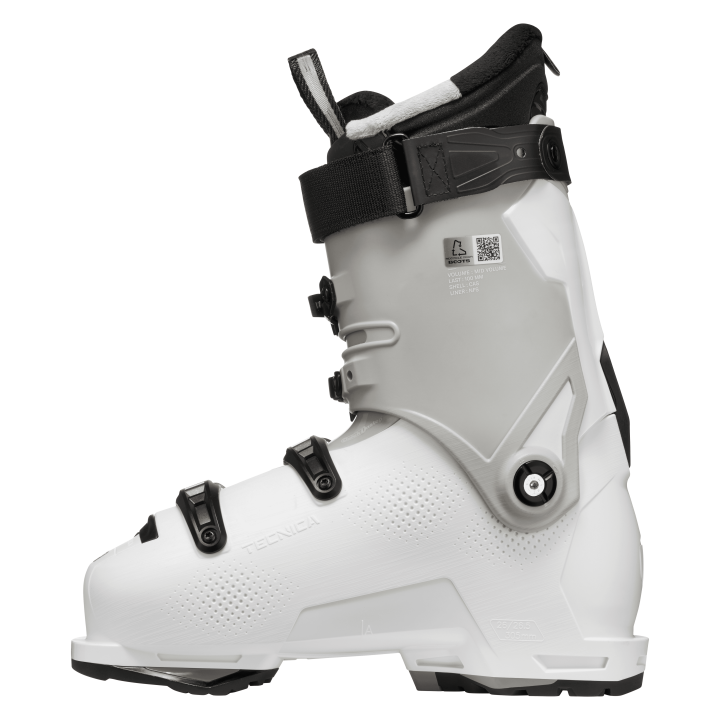 Anatomicznie ukształtowana skorupa butów Tecnica Mach BOA MV 95 W GW ułatwiająca zakładanie (Quick Instep).