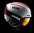 Kask narciarski Uvex Resolution SL White/Orange w komplecie z profesjonalnymi goglami.