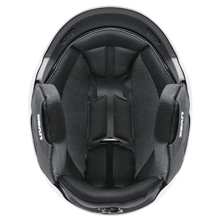 Wyjmowana, antyalergiczna wyściółka kasku Uvex Resolution SL zapewniająca higienę.