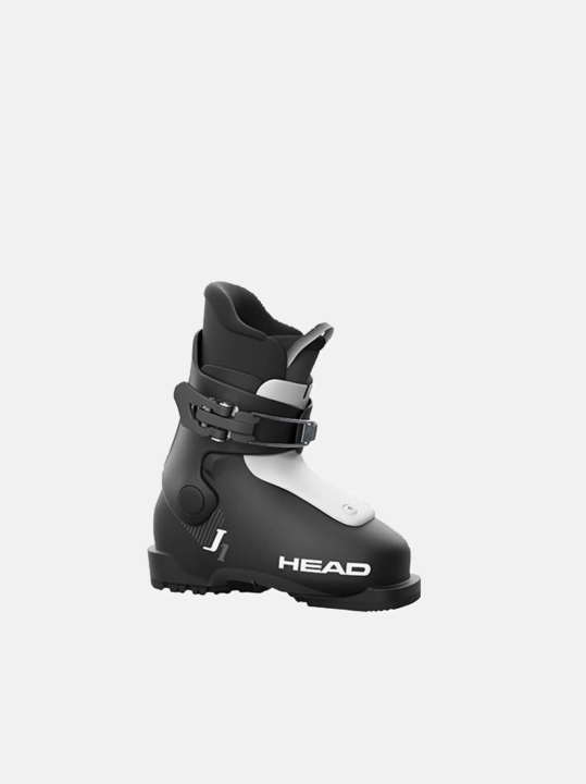 Dziecięce buty narciarskie HEAD J1 White/Grey – lekkie i komfortowe buty dla początkujących juniorów. Technologia DuoFlex i Jr Hi-Top ułatwiająca naukę jazdy na nartach dostępna w 42sports.
