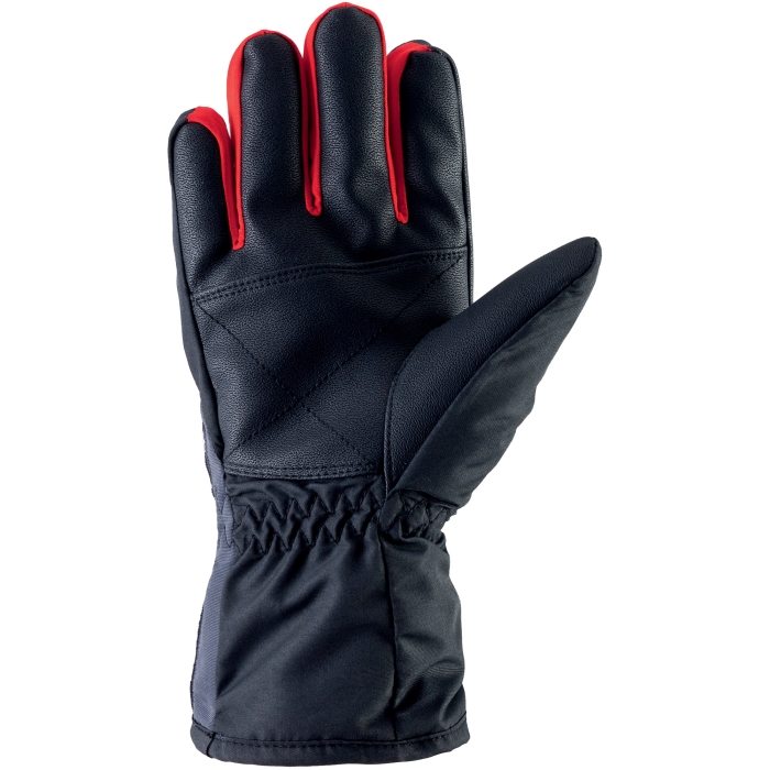 Wewnętrzna strona rękawic Viking Kid Kids z antypoślizgowym wykończeniem poprawiającym chwyt kijków narciarskich.