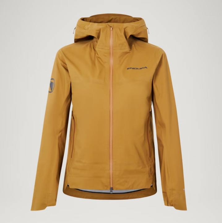 Lekka kurtka rowerowa Endura MT500 Advanced Waterproof Bronze wykonana z 3-warstwowej tkaniny Pertex® Shield.