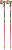 Para kijów slalomowych LEKI WCR SL 3D w kolorystyce Bright Red i Neon Yellow.