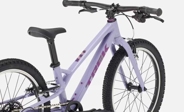 Rama aluminiowa Trek Wahoo 20 Path Lavender Haze – detal