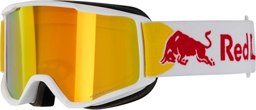 Białe gogle narciarskie Red Bull SPECT NEON-05RE2 przód S2