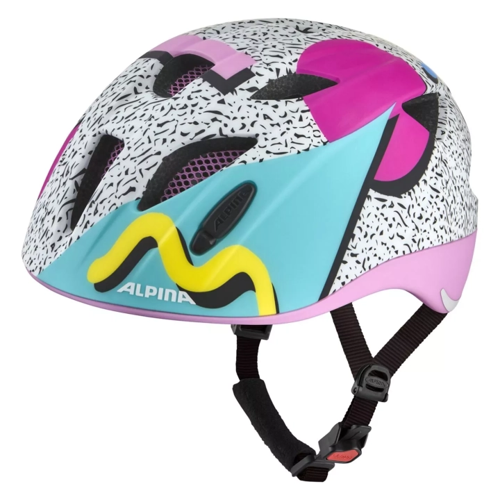 Kask rowerowy dziecięcy Alpina Ximo Flash Retro Matt LED