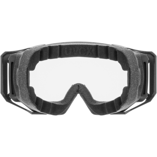 Gogle Uvex Athletic Bike z technologią OTG – konstrukcja pozwalająca na komfortowe noszenie okularów korekcyjnych pod goglami.