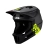 Kask Leatt Gravity 1.0 Junior Black widok ISO lewy. Kask fullface zjazdowy dla dzieci.