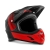 Kask rowerowy fullface Bluegrass Intox Black-Red – czarno-czerwony kask do downhillu.